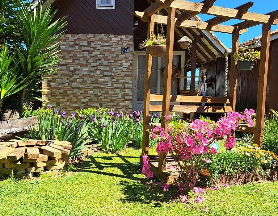 Chalé e cabana Doce Luar casas de temporada-1