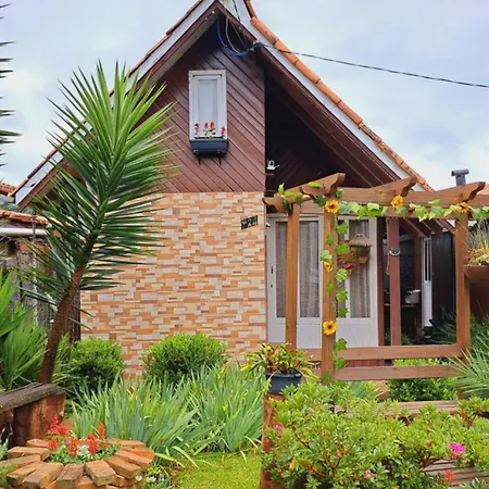 Chalé e cabana Doce Luar casas de temporada-3